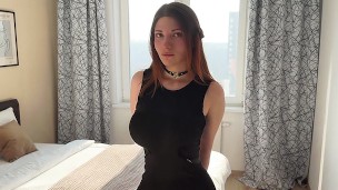 – Spread your legs quickly and let me enter your pussy, stepsister! I’m the only one who’ll fuck you